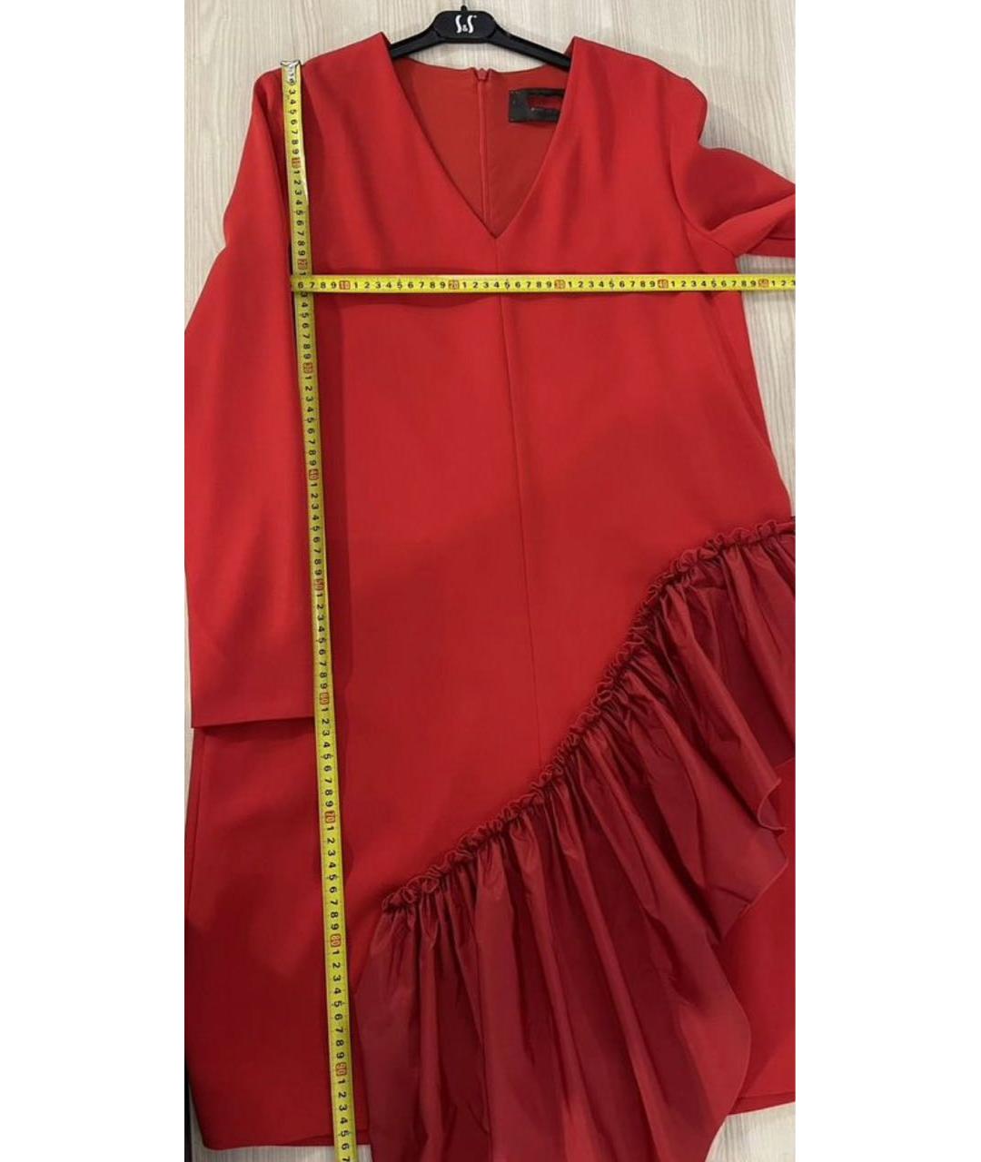 MAX MARA Красное вечернее платье, фото 4
