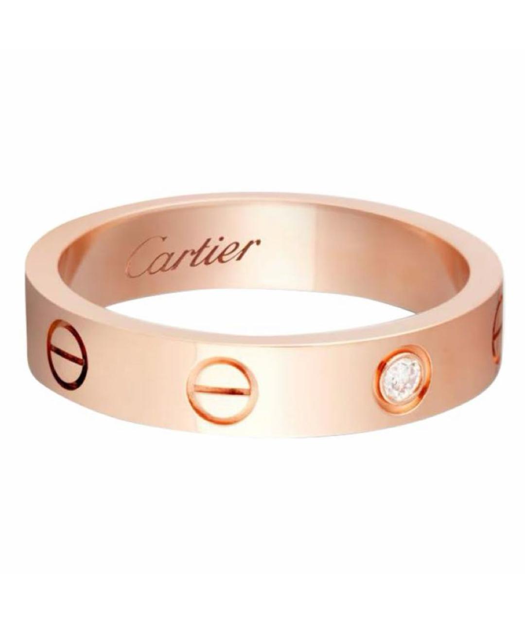 CARTIER Золотое кольцо из розового золота, фото 1