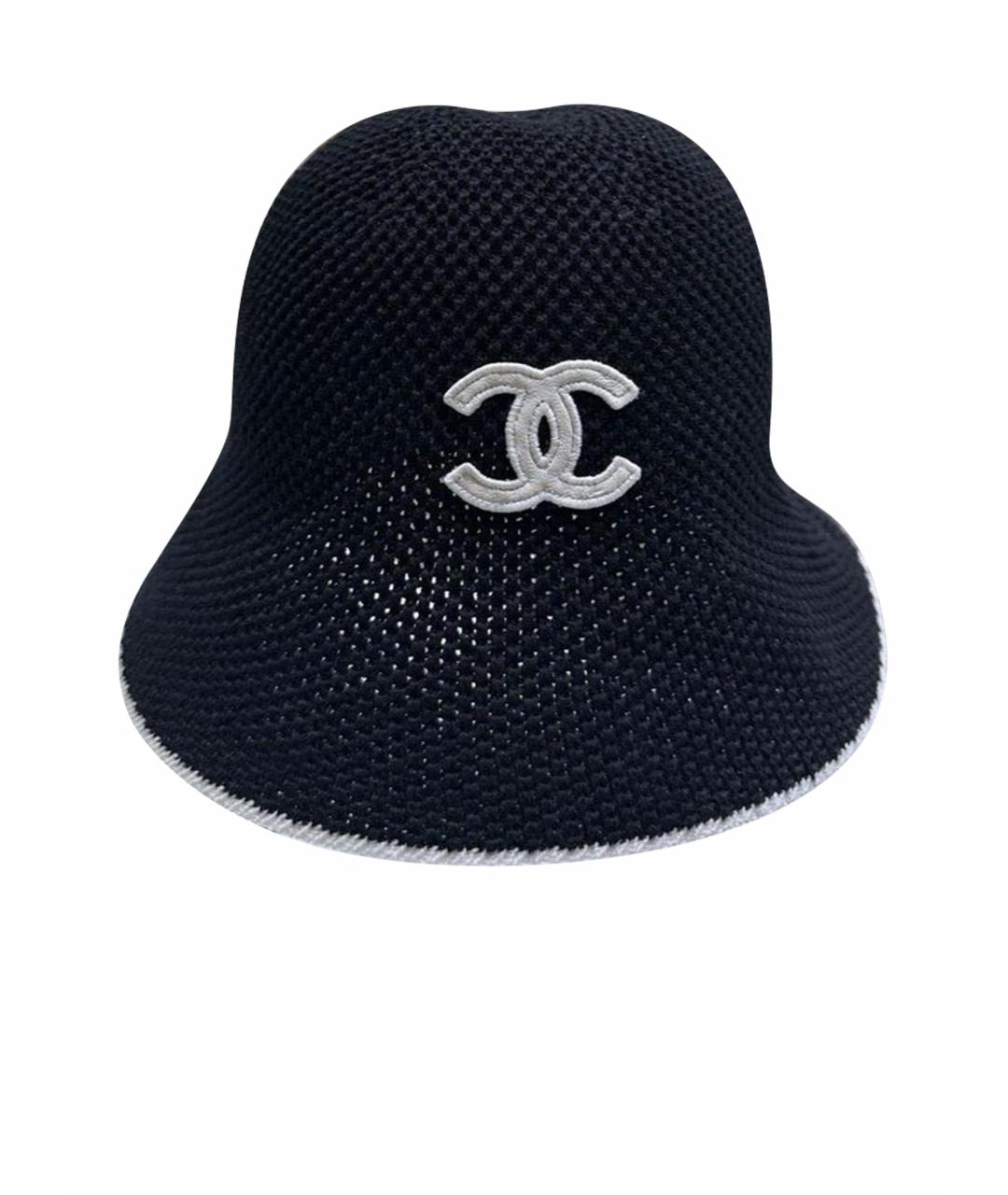 CHANEL Черная панама, фото 1