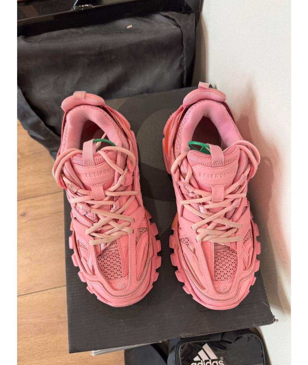 BALENCIAGA Розовые кроссовки, фото 2