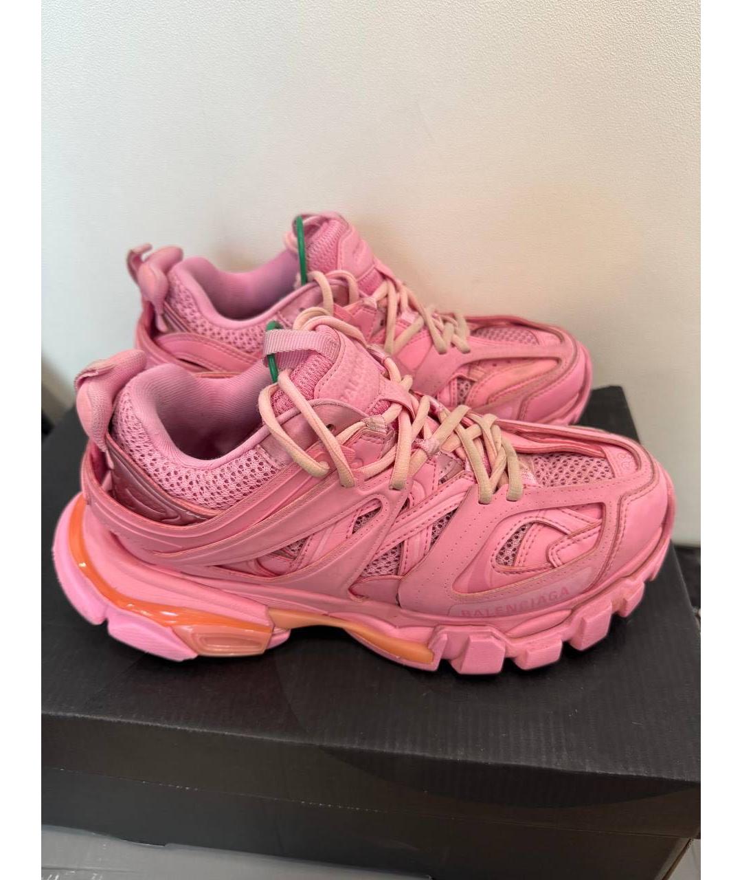 BALENCIAGA Розовые кроссовки, фото 5