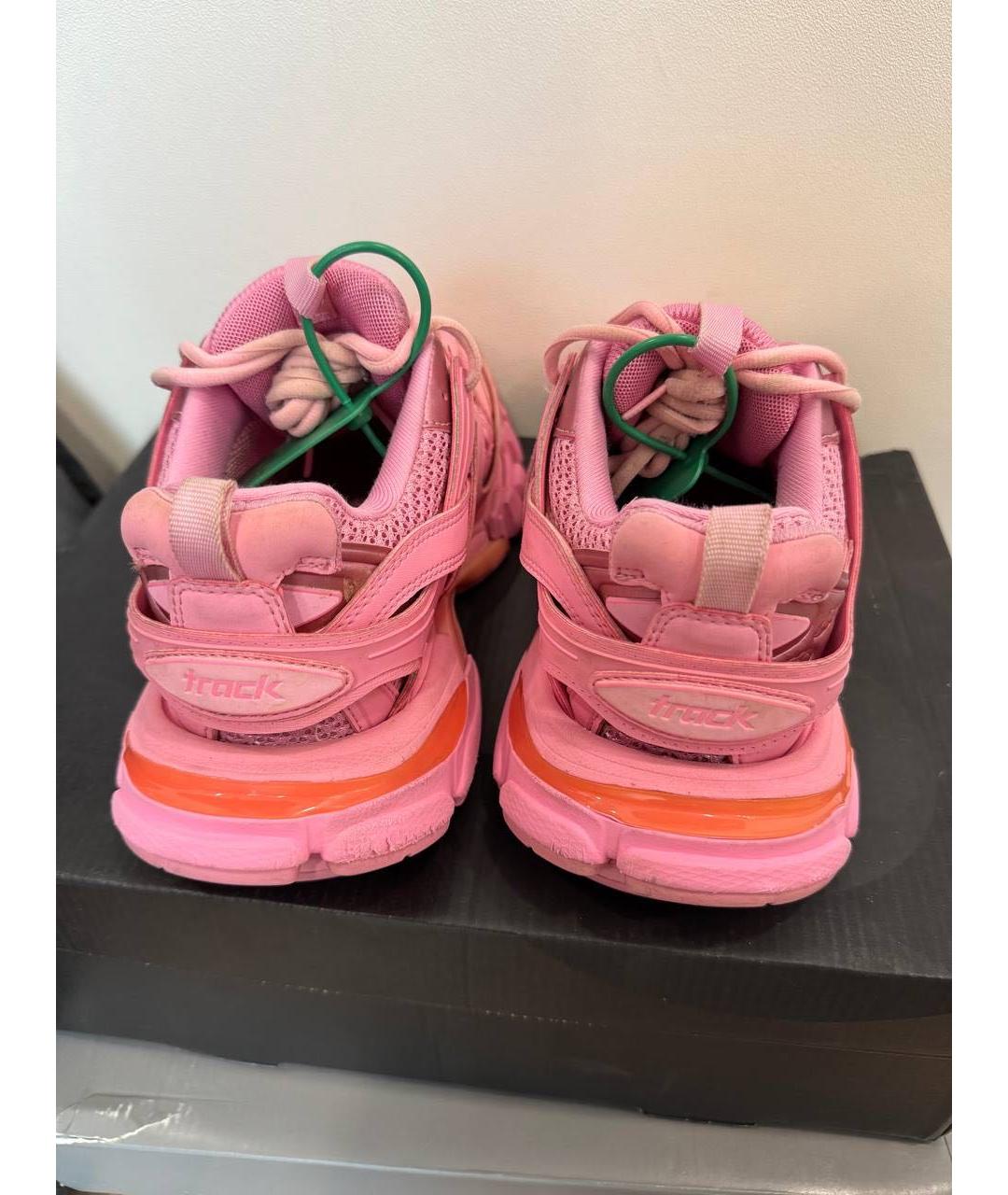 BALENCIAGA Розовые кроссовки, фото 4