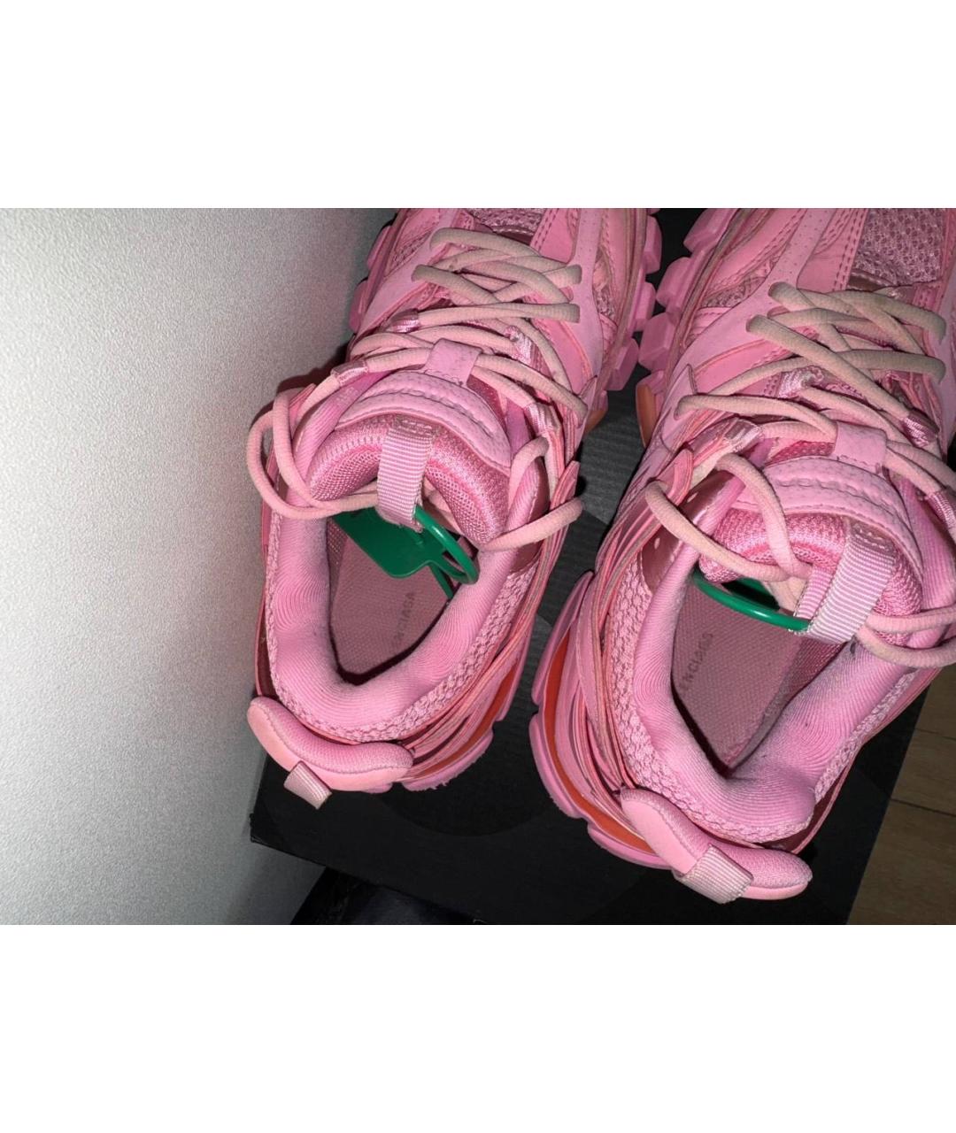 BALENCIAGA Розовые кроссовки, фото 3