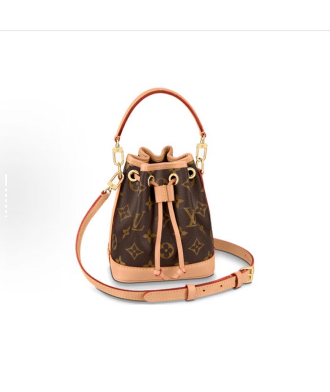 LOUIS VUITTON Коричневая сумка через плечо, фото 6