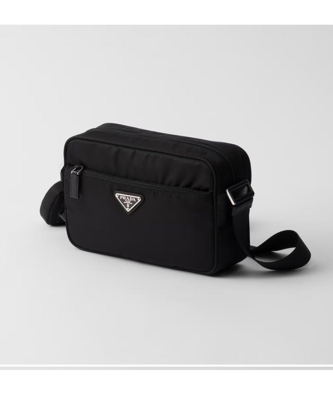PRADA Черная сумка через плечо, фото 5