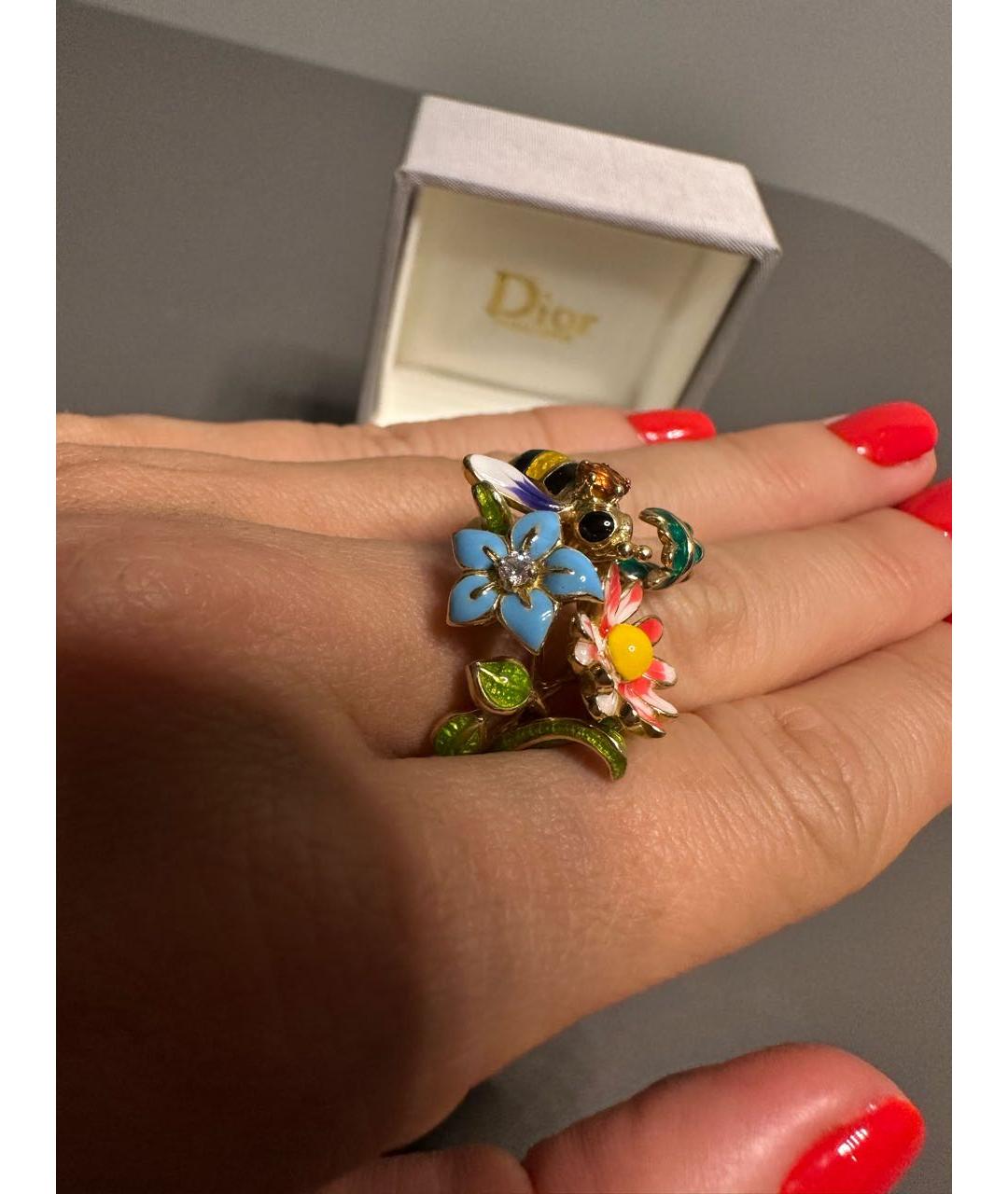 CHRISTIAN DIOR Мульти кольцо из желтого золота, фото 5