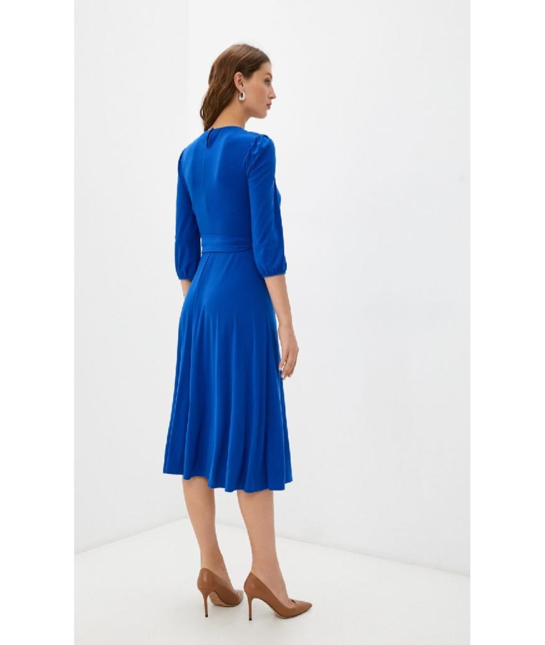 RALPH LAUREN Синее повседневное платье, фото 4