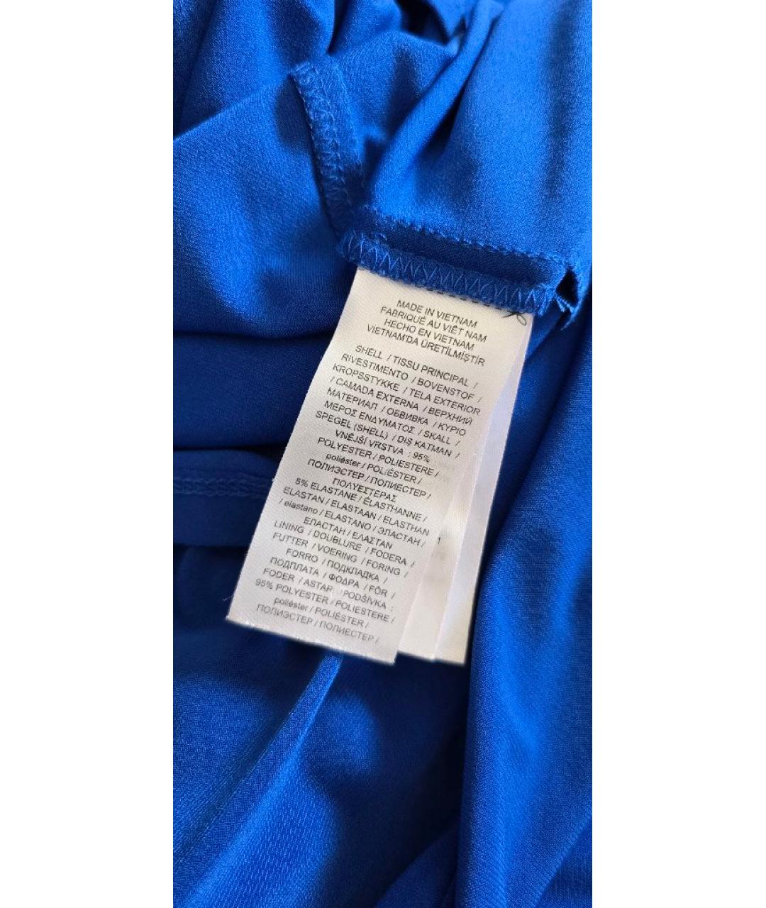 RALPH LAUREN Синее повседневное платье, фото 7