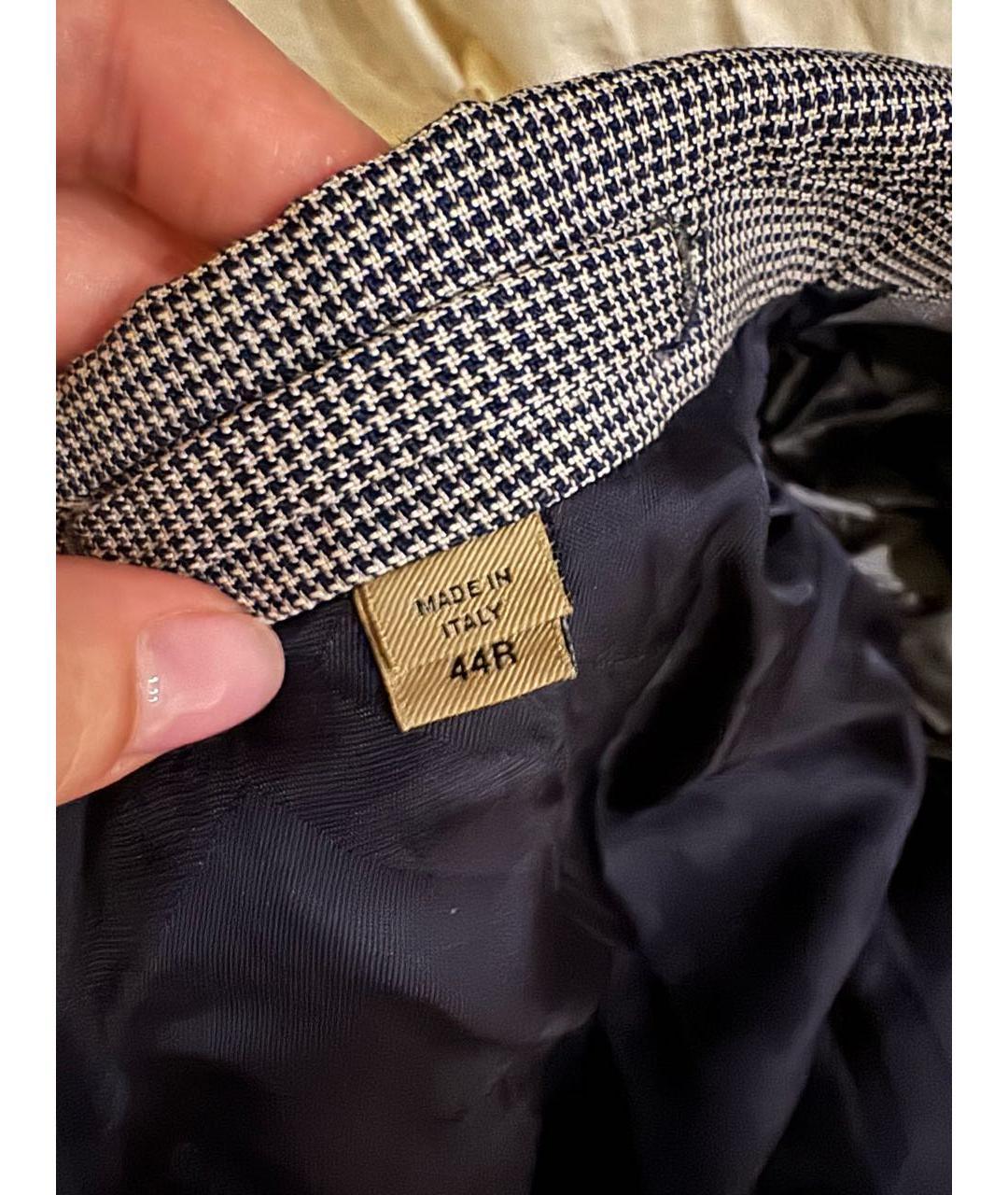 BURBERRY Антрацитовый шерстяной пиджак, фото 5