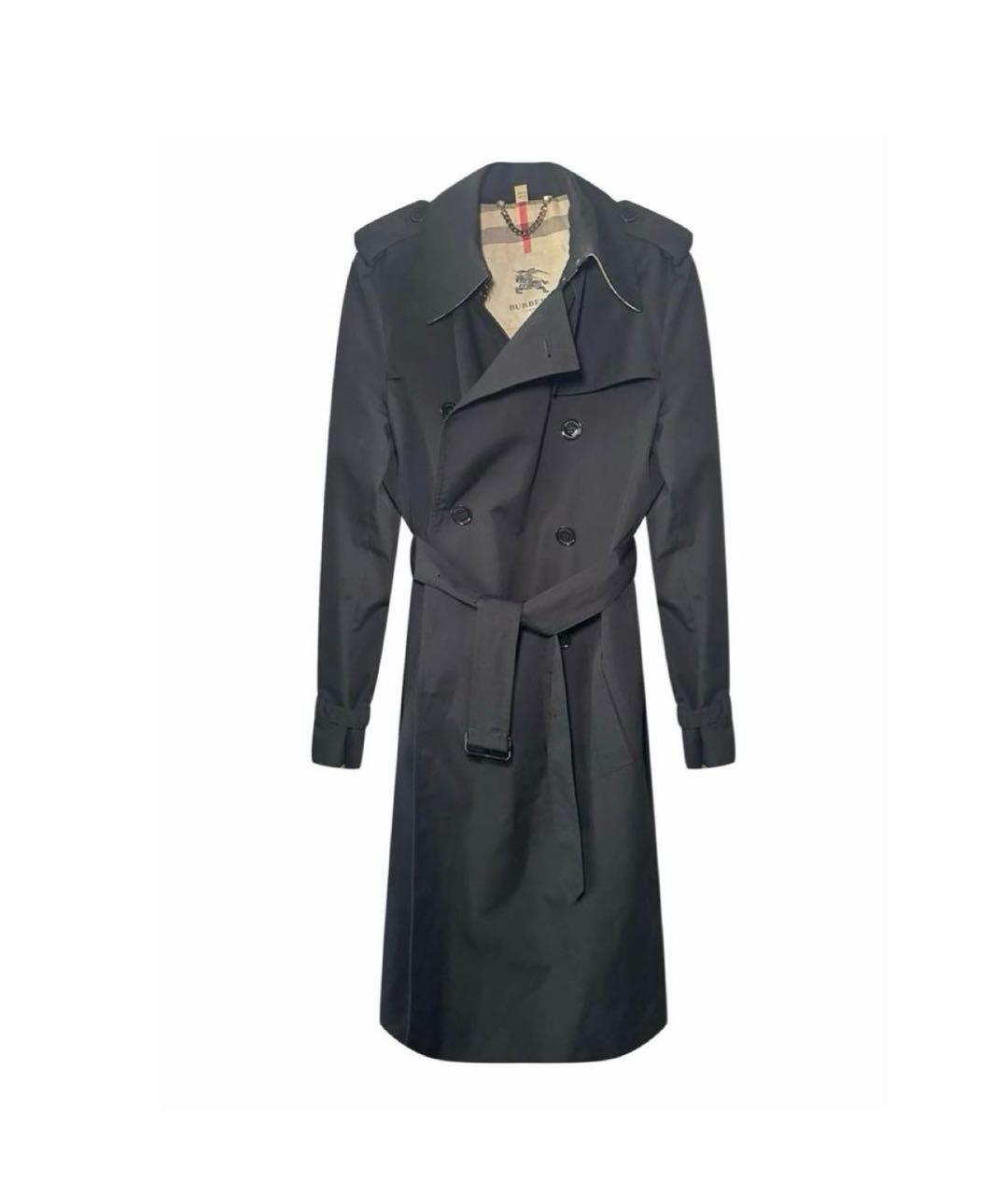BURBERRY Черный тренч/плащ, фото 5
