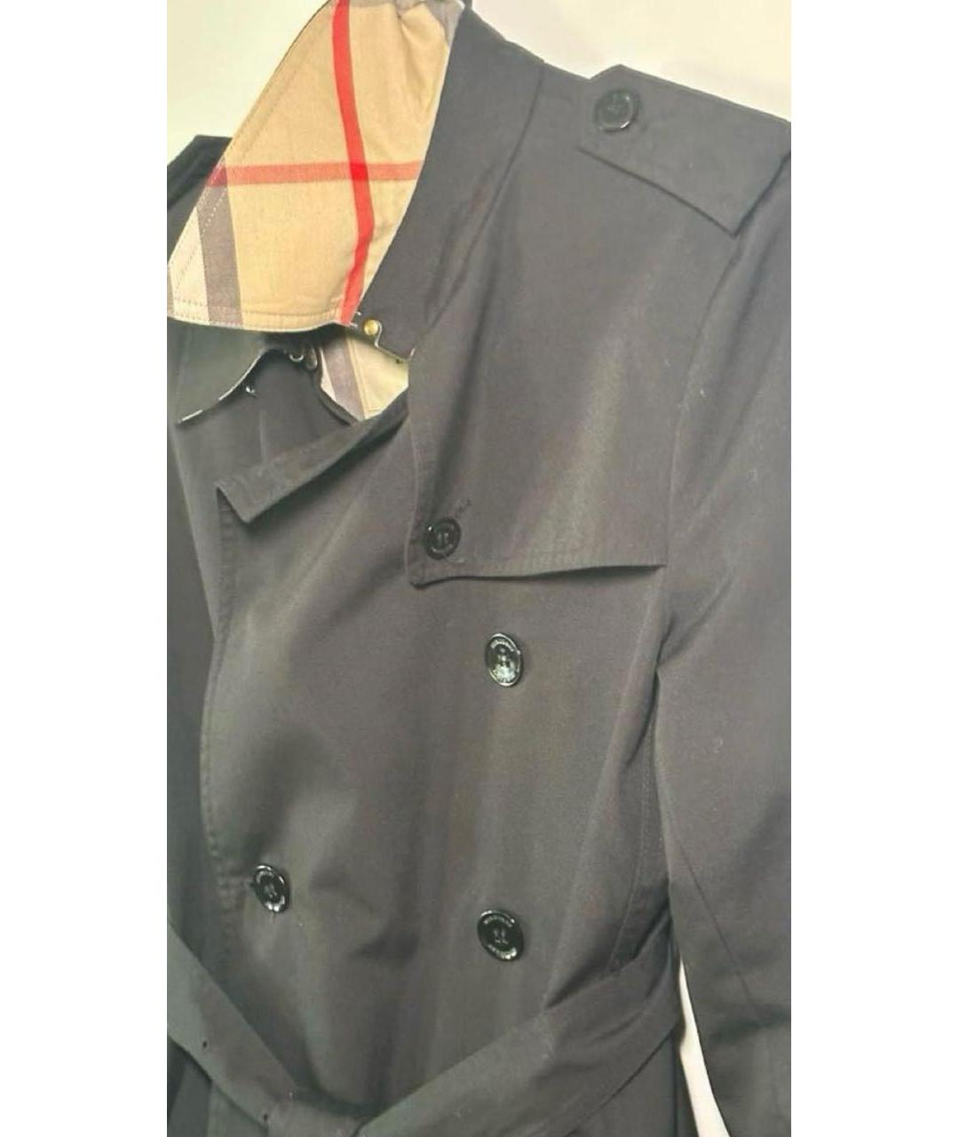 BURBERRY Черный тренч/плащ, фото 3