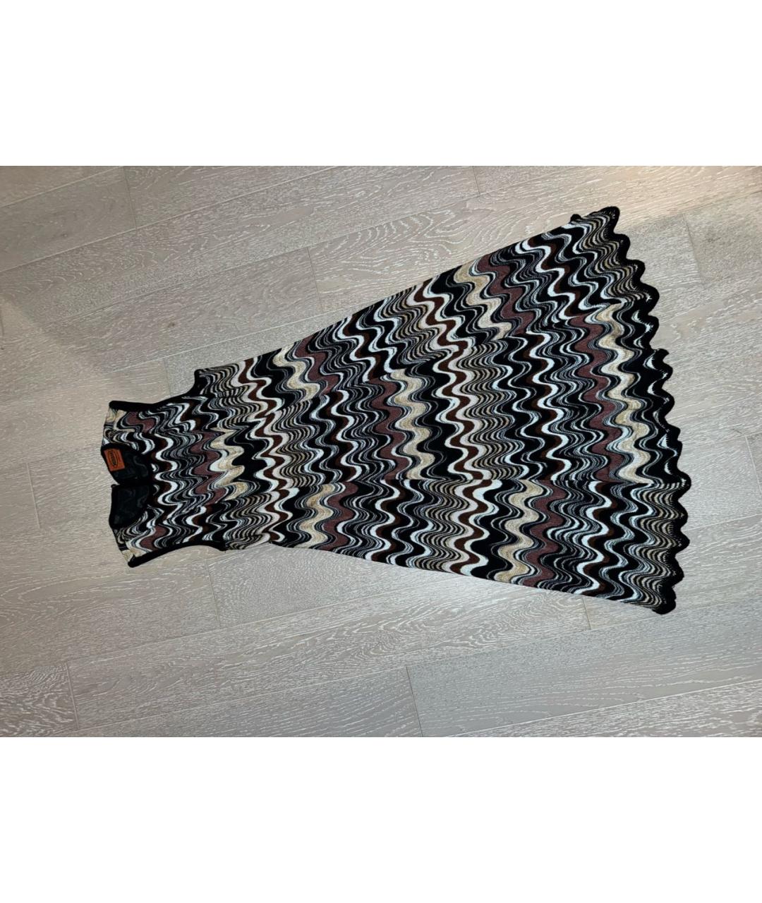 MISSONI Черное хлопковое повседневное платье, фото 2