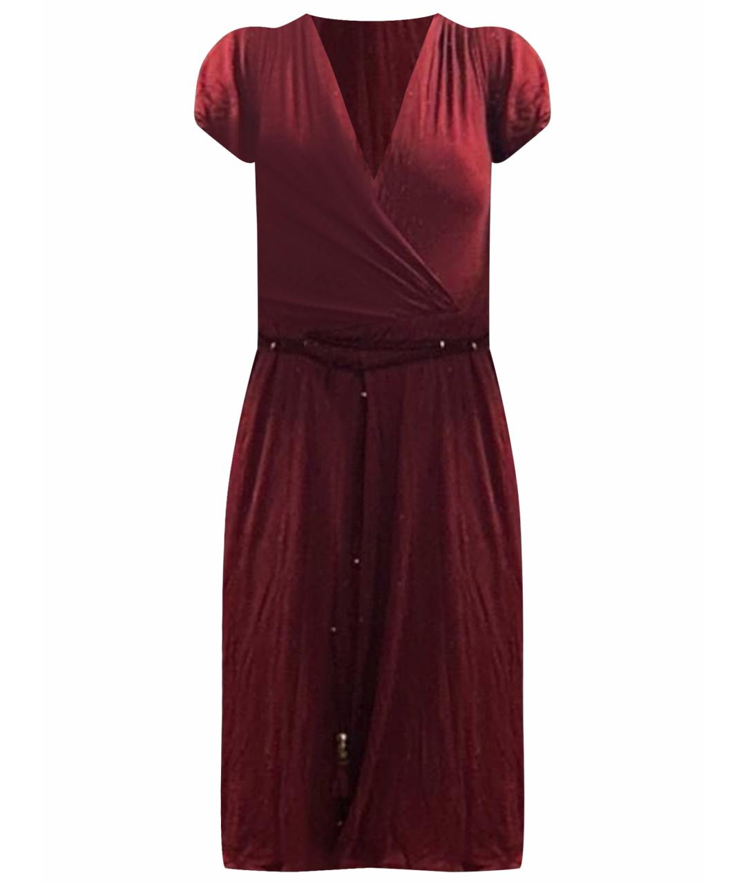 GUCCI Бордовое платье, фото 1