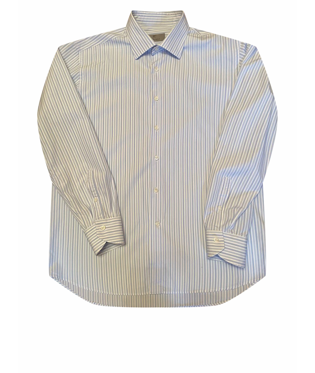 CANALI Голубая хлопковая классическая рубашка, фото 1