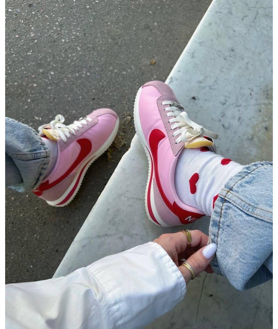 NIKE Розовые кроссовки, фото 8