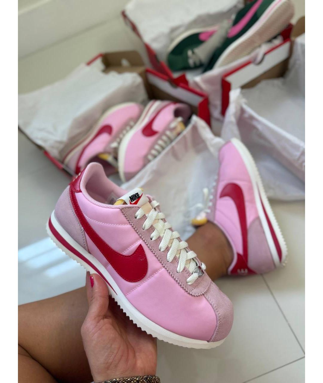 NIKE Розовые кроссовки, фото 9