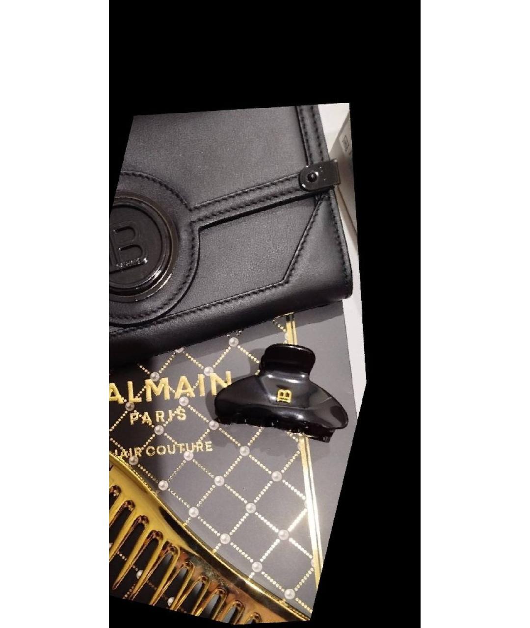 BALMAIN Черная заколка, фото 4