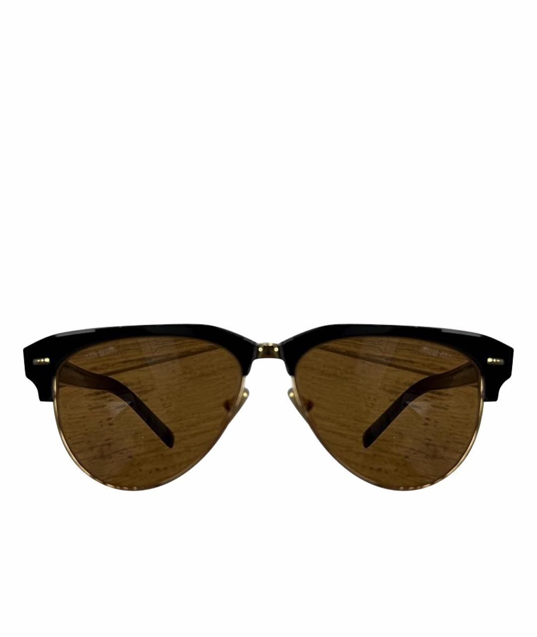 MIU MIU Черные пластиковые солнцезащитные очки, фото 1