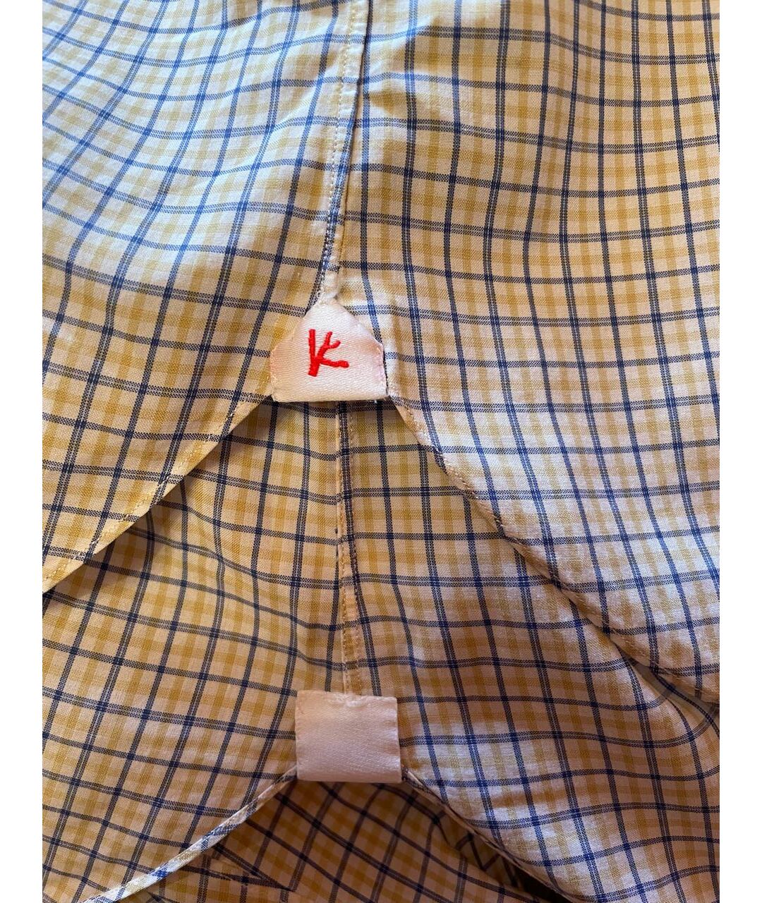 ISAIA Голубая хлопковая кэжуал рубашка, фото 6