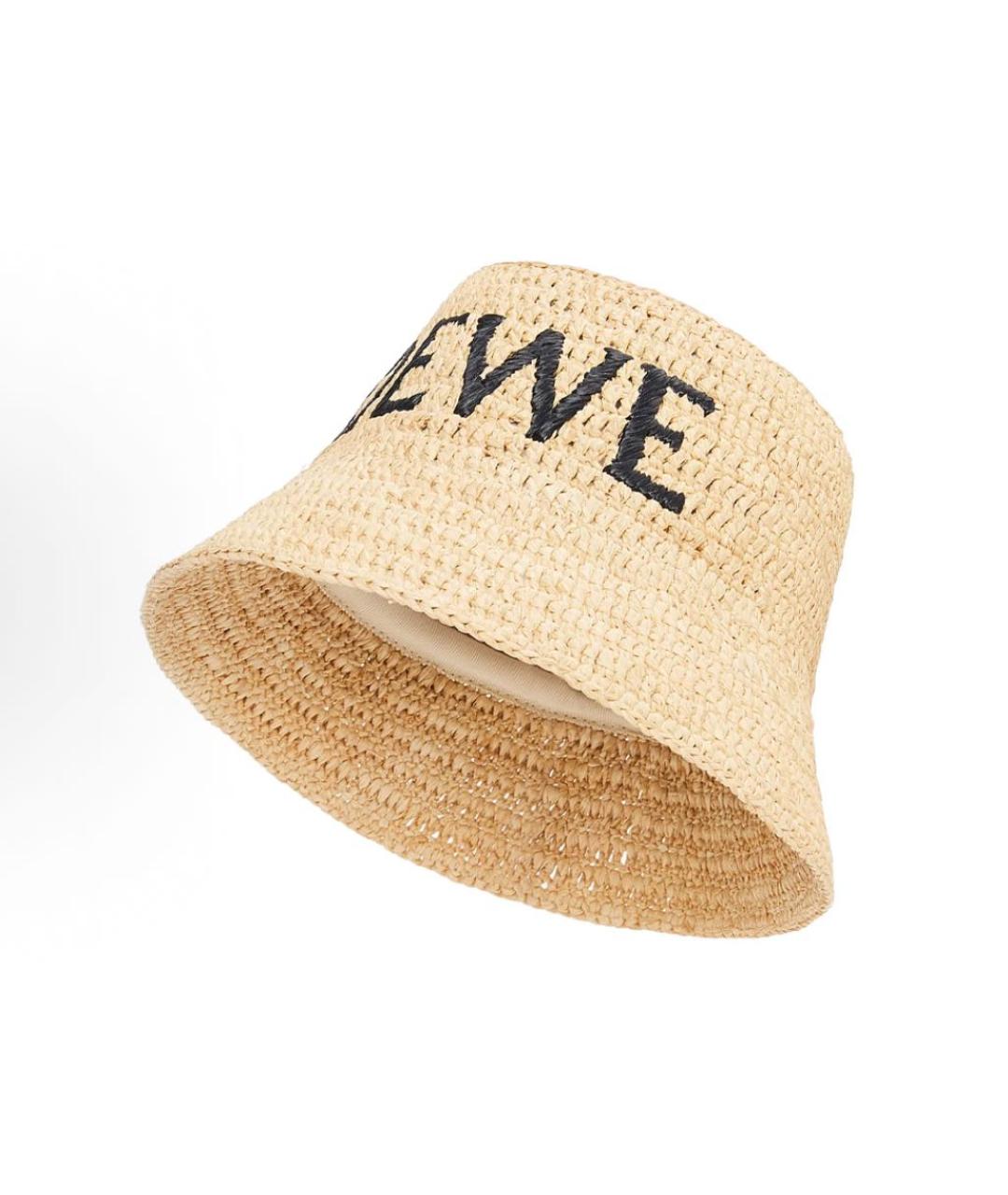 LOEWE Бежевая панама, фото 2