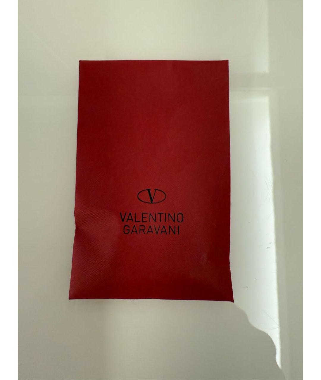 VALENTINO Темно-синие кожаные туфли, фото 6