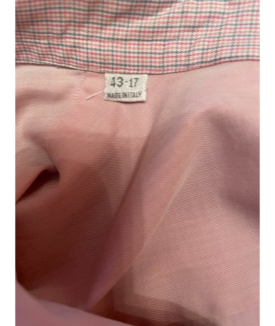 ZILLI Розовая хлопковая кэжуал рубашка, фото 6