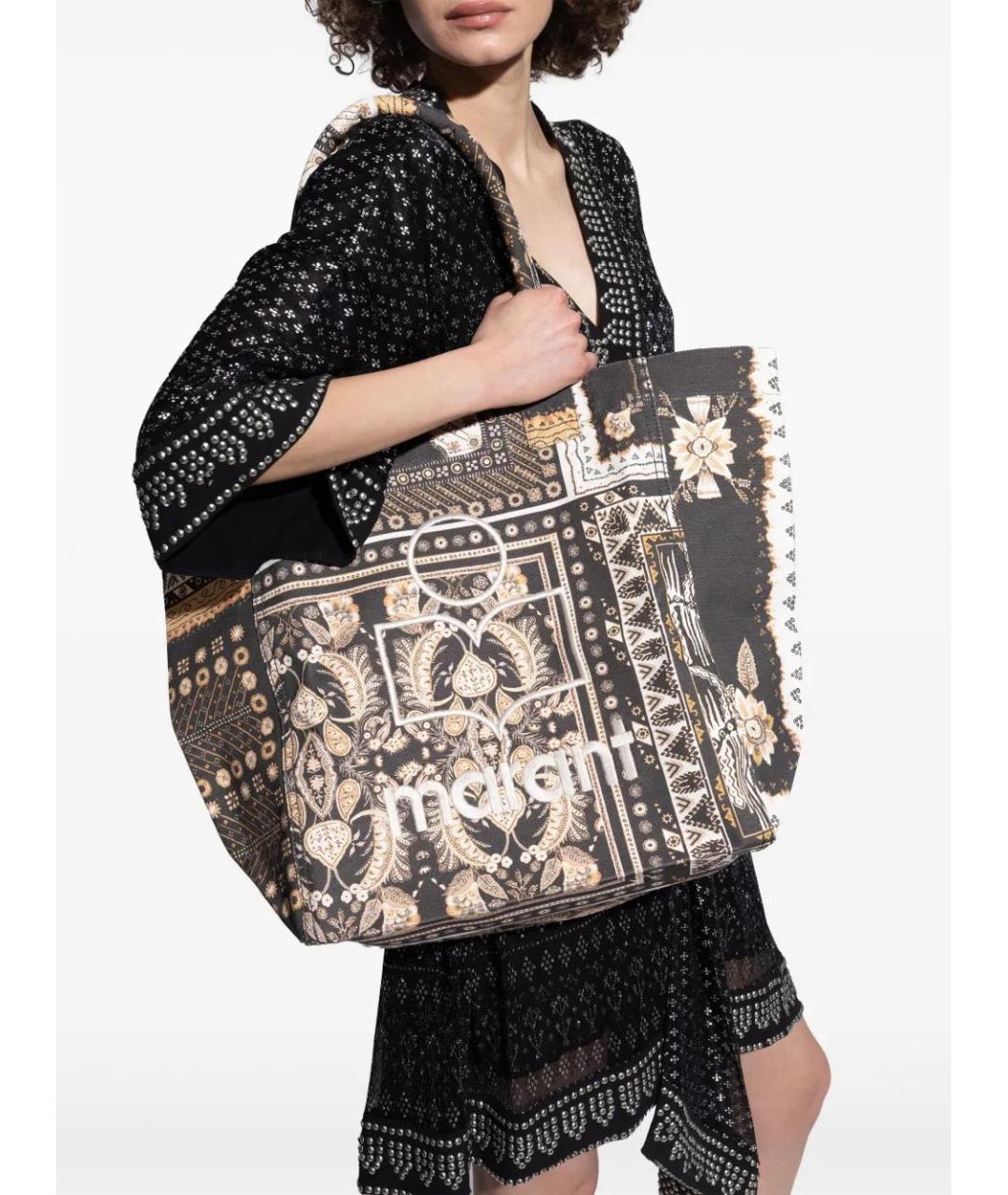 ISABEL MARANT Мульти хлопковая сумка тоут, фото 2