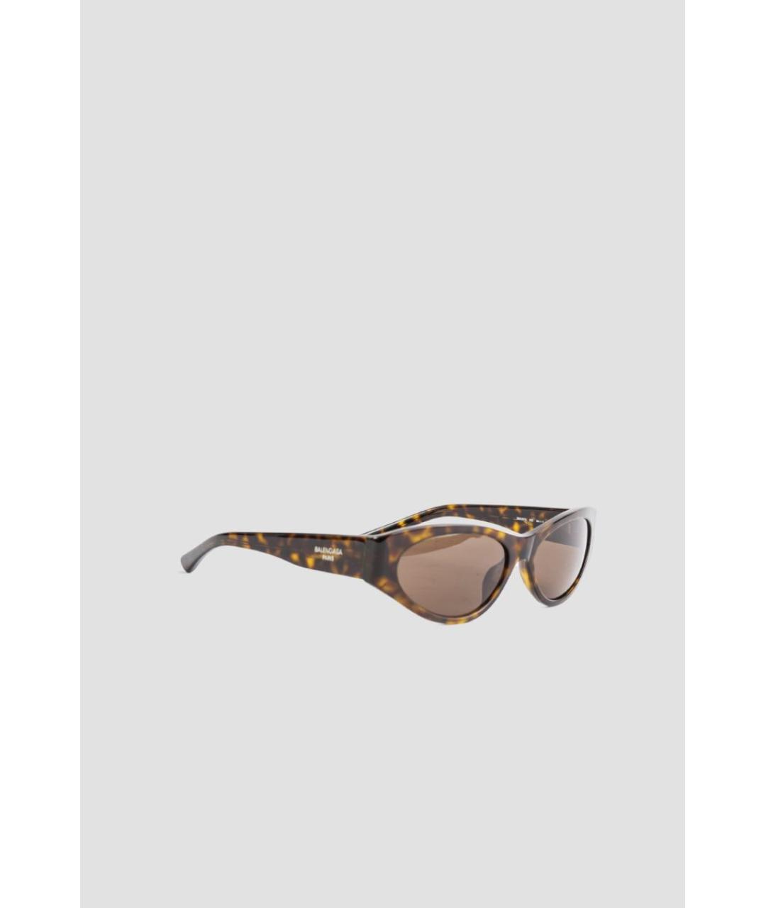 BALENCIAGA Коричневые солнцезащитные очки, фото 2