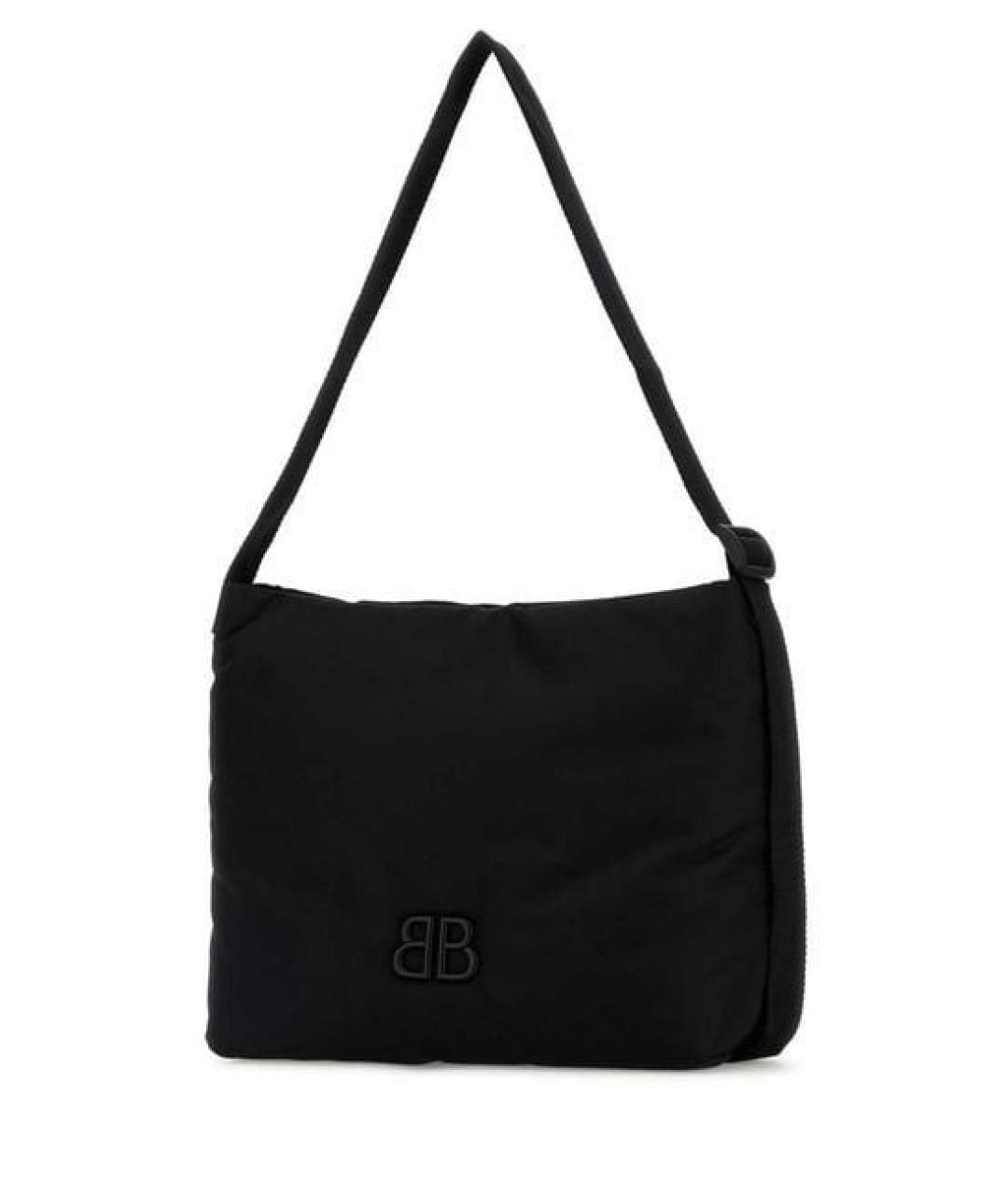 BALENCIAGA Черная синтетическая сумка на плечо, фото 2