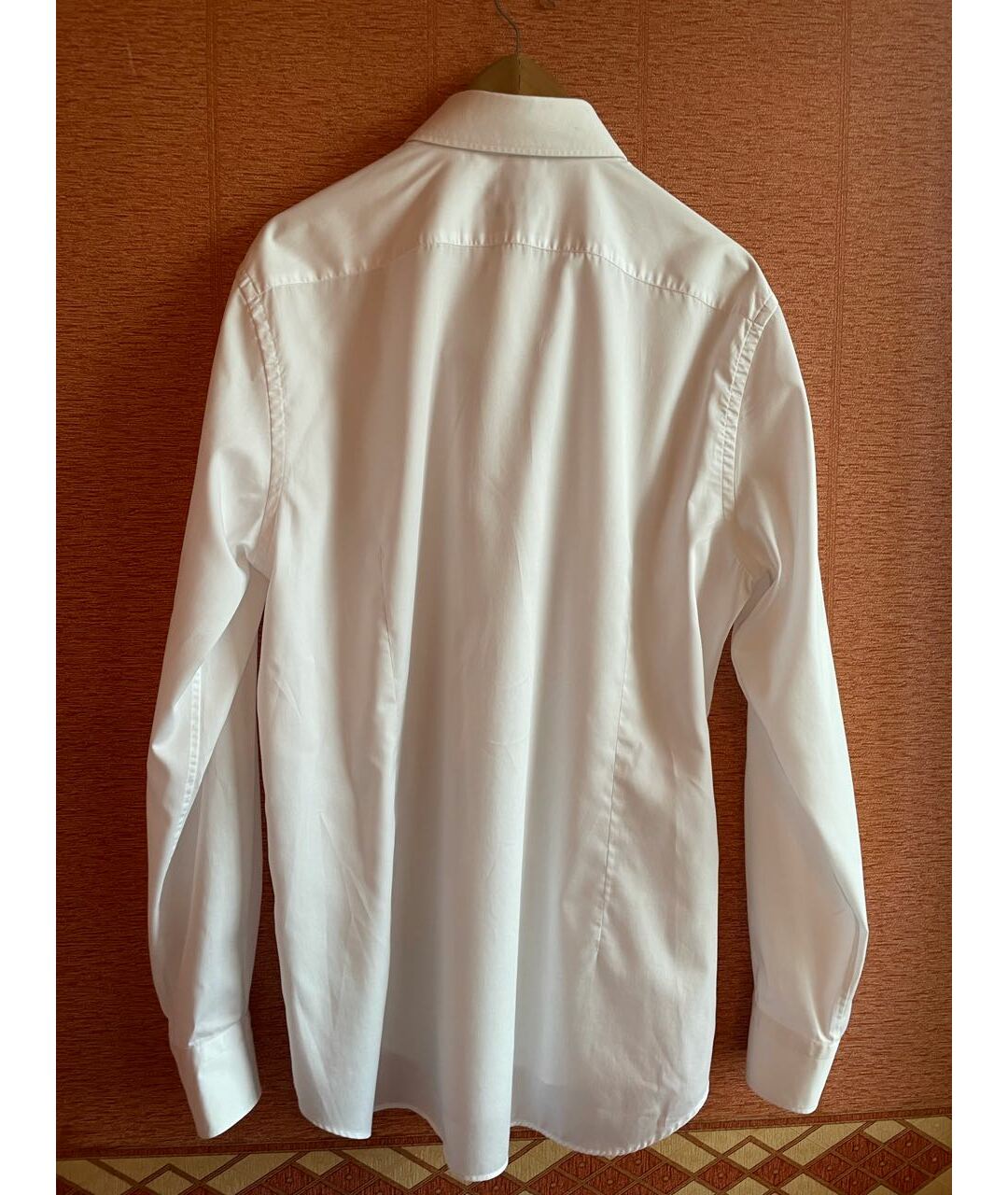 CORNELIANI Белая хлопковая классическая рубашка, фото 2