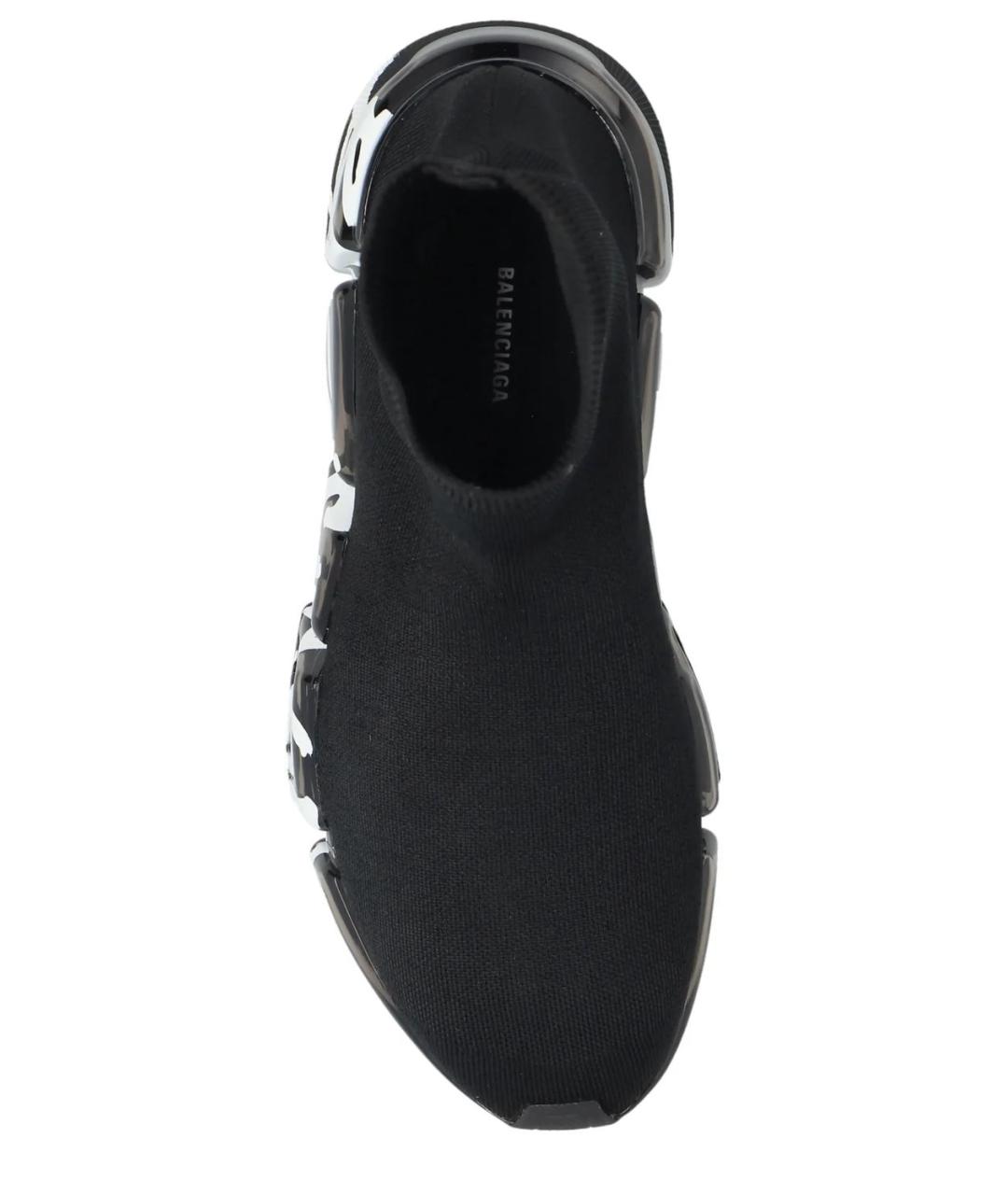 BALENCIAGA Черные синтетические кроссовки, фото 4