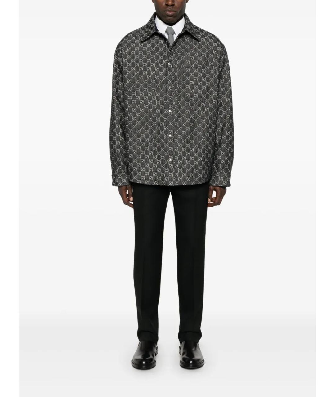 GUCCI Мульти шерстяная куртка, фото 2