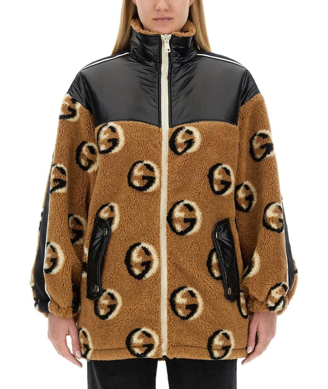 GUCCI Бежевая шерстяная куртка, фото 2