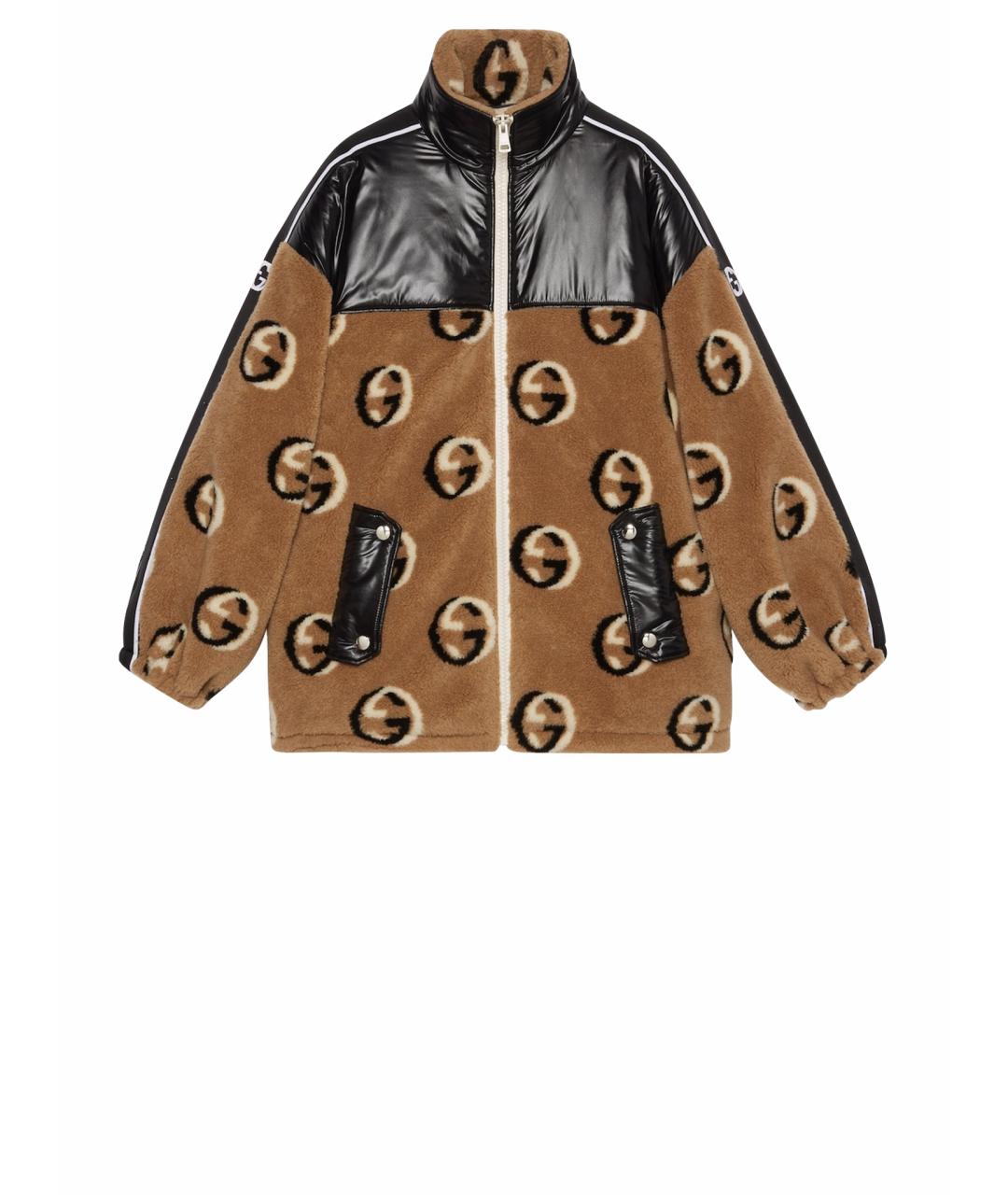 GUCCI Бежевая шерстяная куртка, фото 1