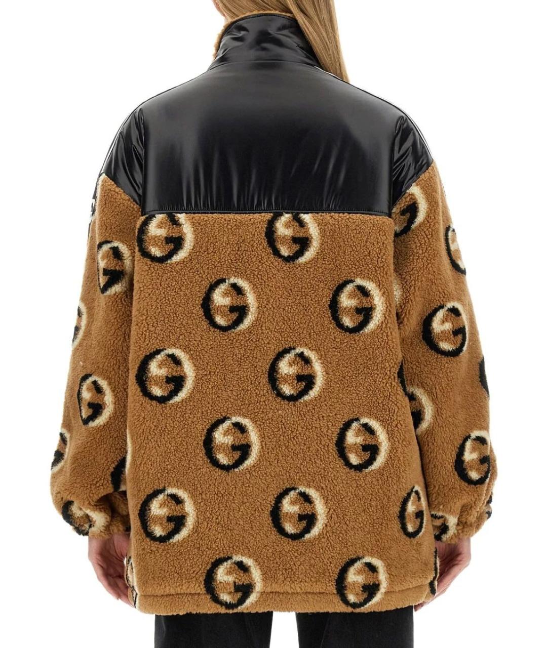 GUCCI Бежевая шерстяная куртка, фото 3