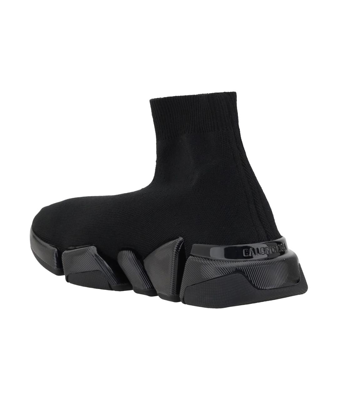 BALENCIAGA Черные синтетические кроссовки, фото 3