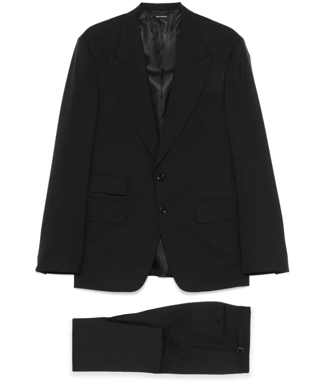 TOM FORD Черный классический костюм, фото 1