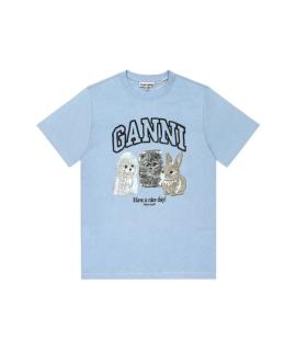 GANNI Футболка