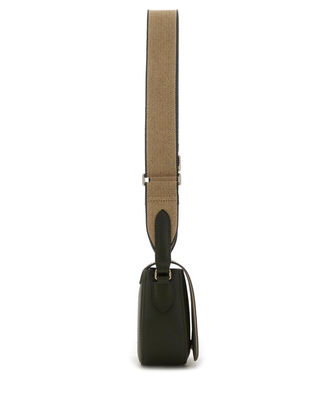 LONGCHAMP Черная кожаная сумка через плечо, фото 3
