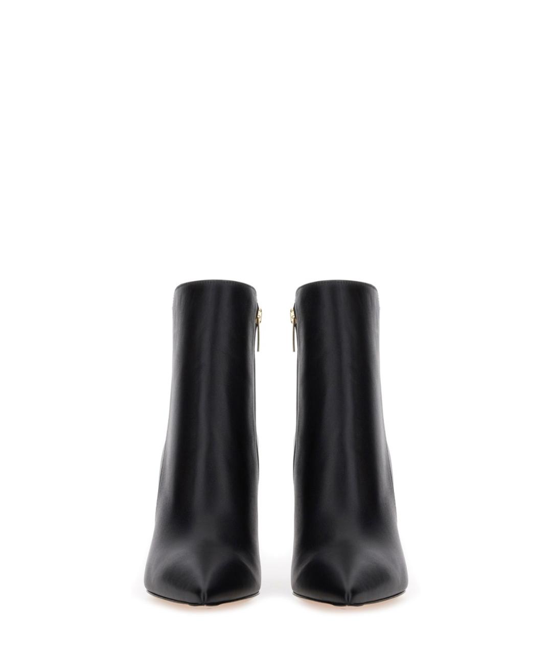 GIANVITO ROSSI Черные кожаные ботильоны, фото 4