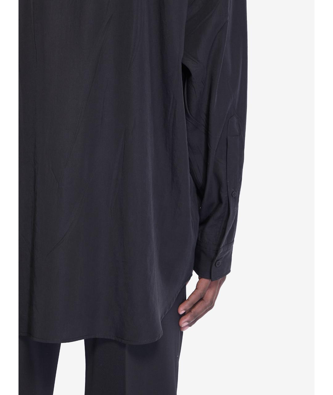BALENCIAGA Темно-синяя кэжуал рубашка, фото 5