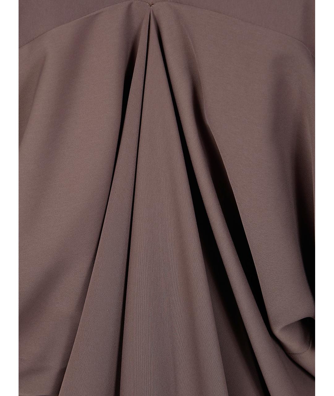 MM6 MAISON MARGIELA Коричневое повседневное платье, фото 3