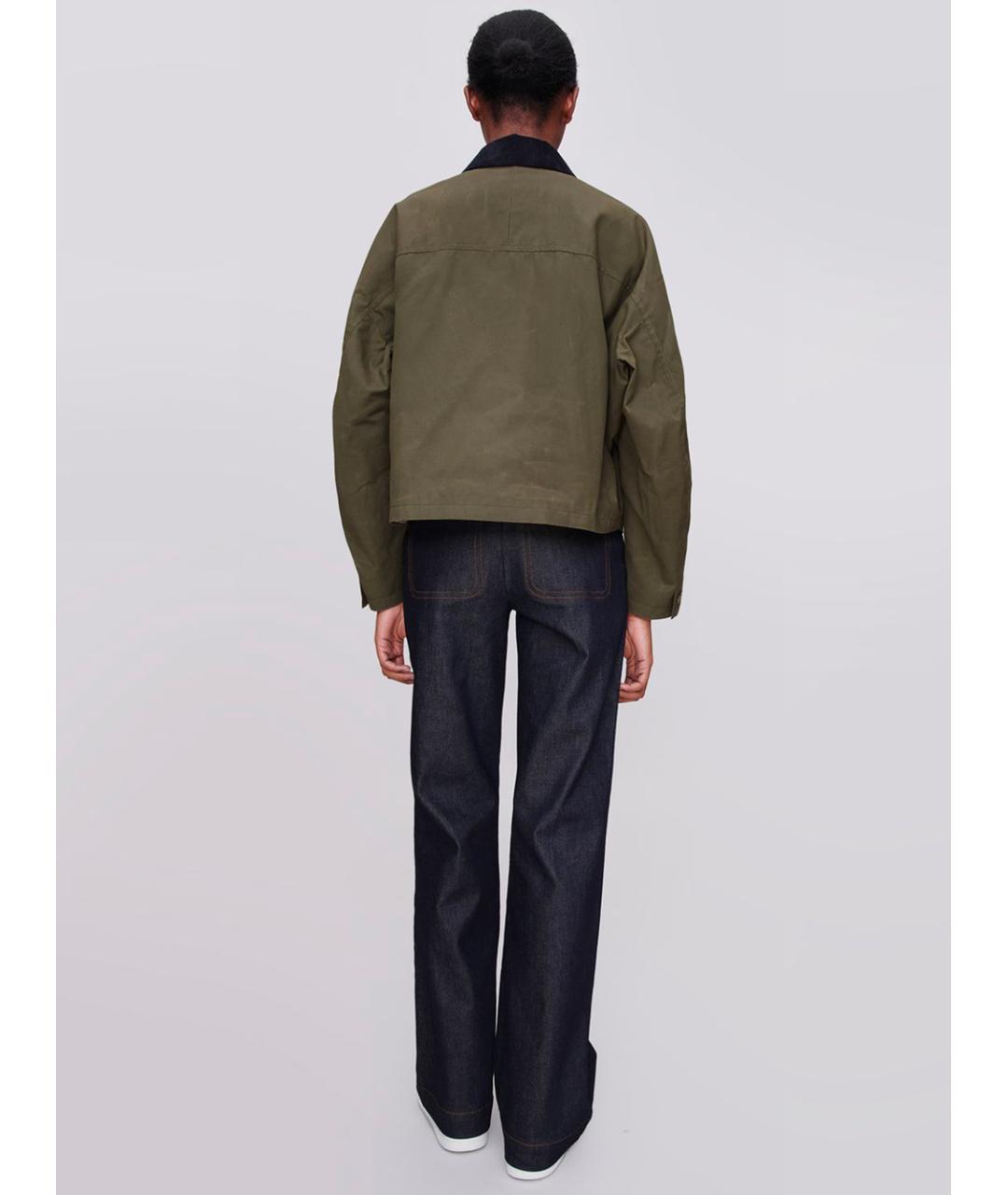 A.P.C. Зеленая хлопковая куртка, фото 3