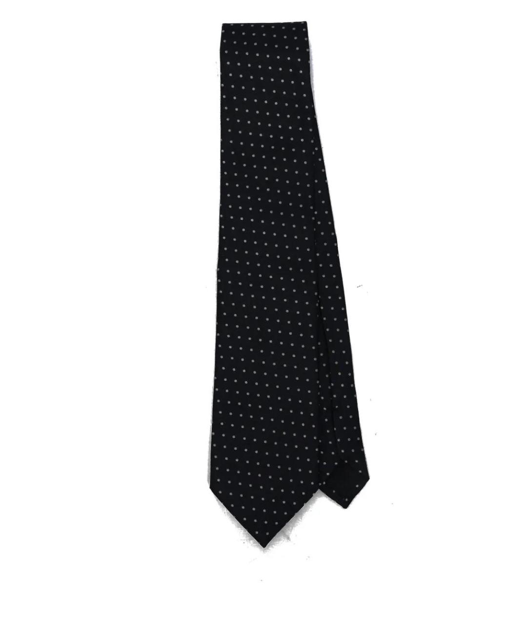 TOM FORD Синий шелковый галстук, фото 1