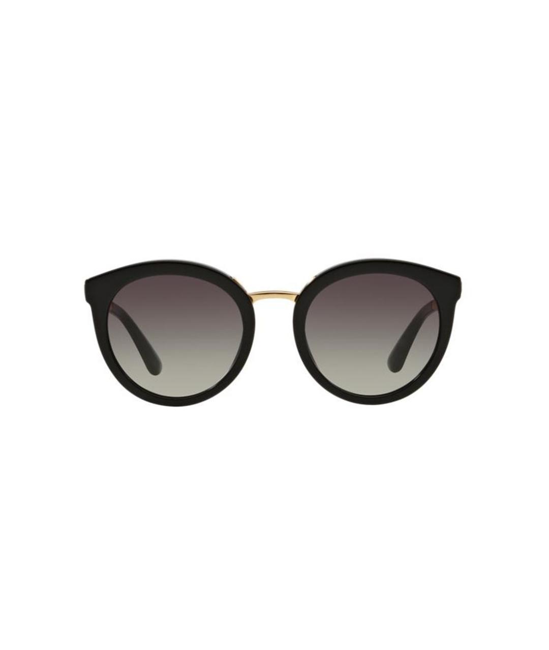 DOLCE&GABBANA Черные солнцезащитные очки, фото 2
