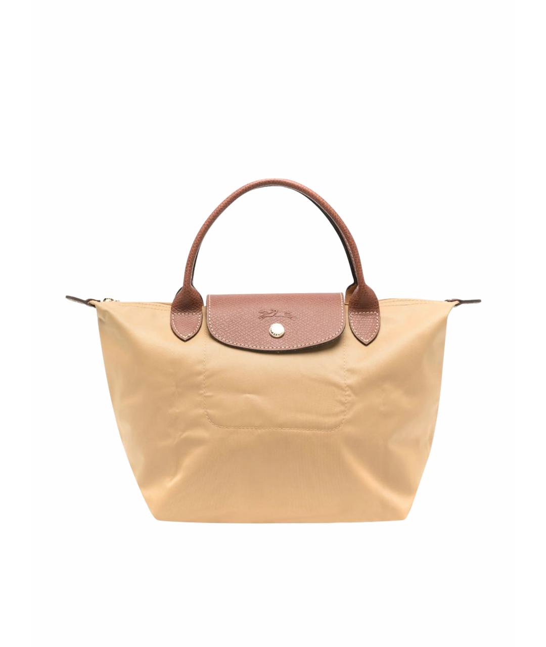 LONGCHAMP Бежевая сумка тоут, фото 1