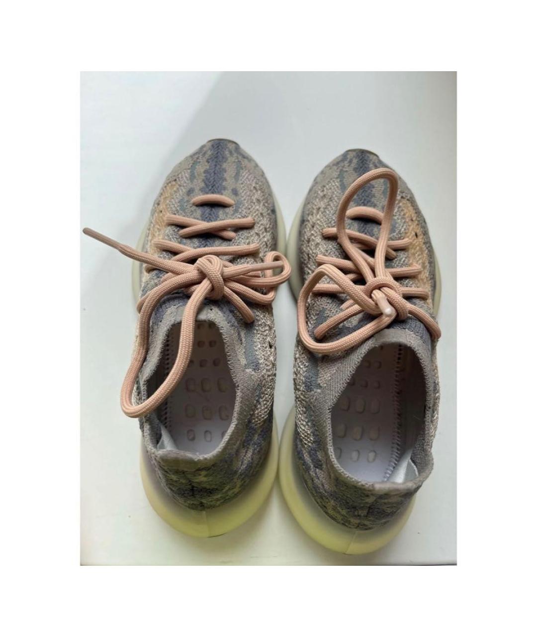 ADIDAS YEEZY Бежевые кроссовки, фото 3
