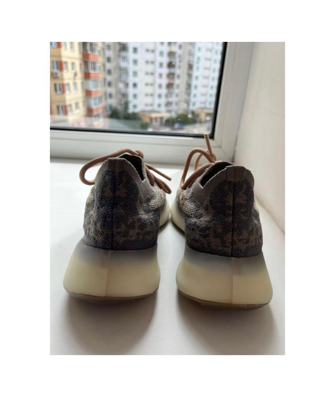 ADIDAS YEEZY Бежевые кроссовки, фото 4