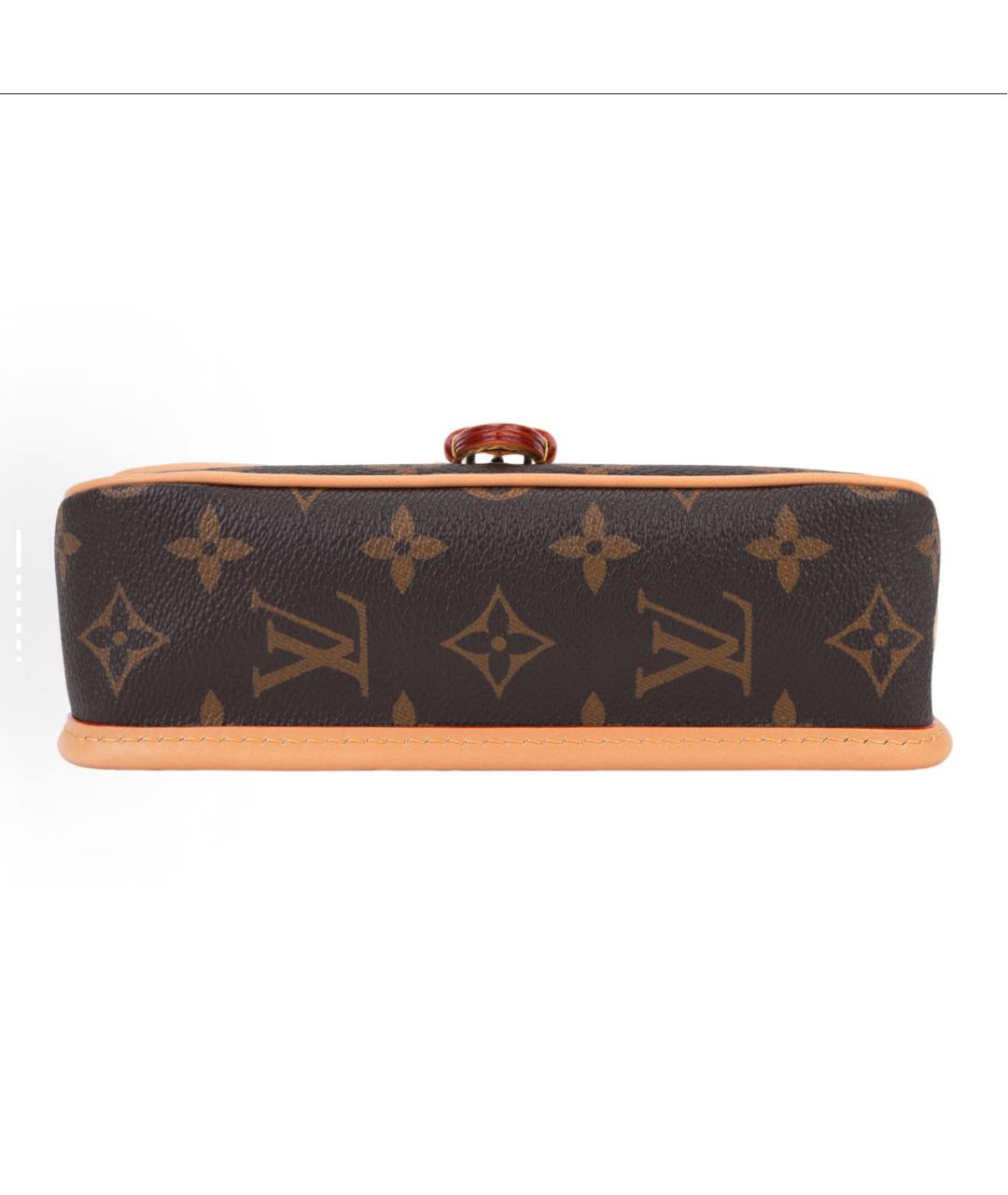 LOUIS VUITTON Коричневая сумка через плечо, фото 2