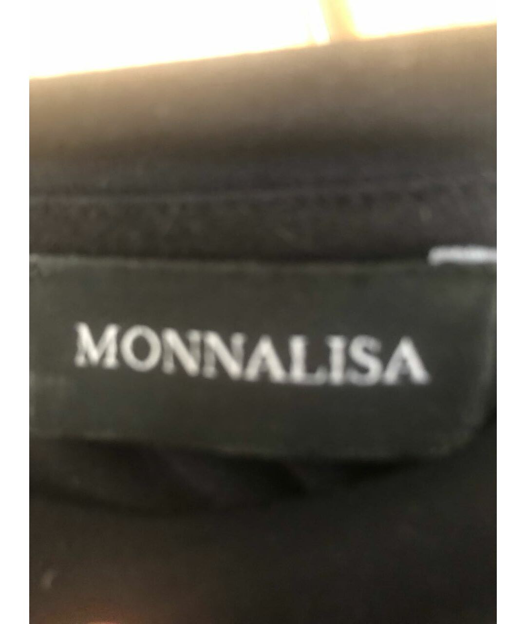 MONNALISA Черный вискозный детская футболка / топ, фото 4